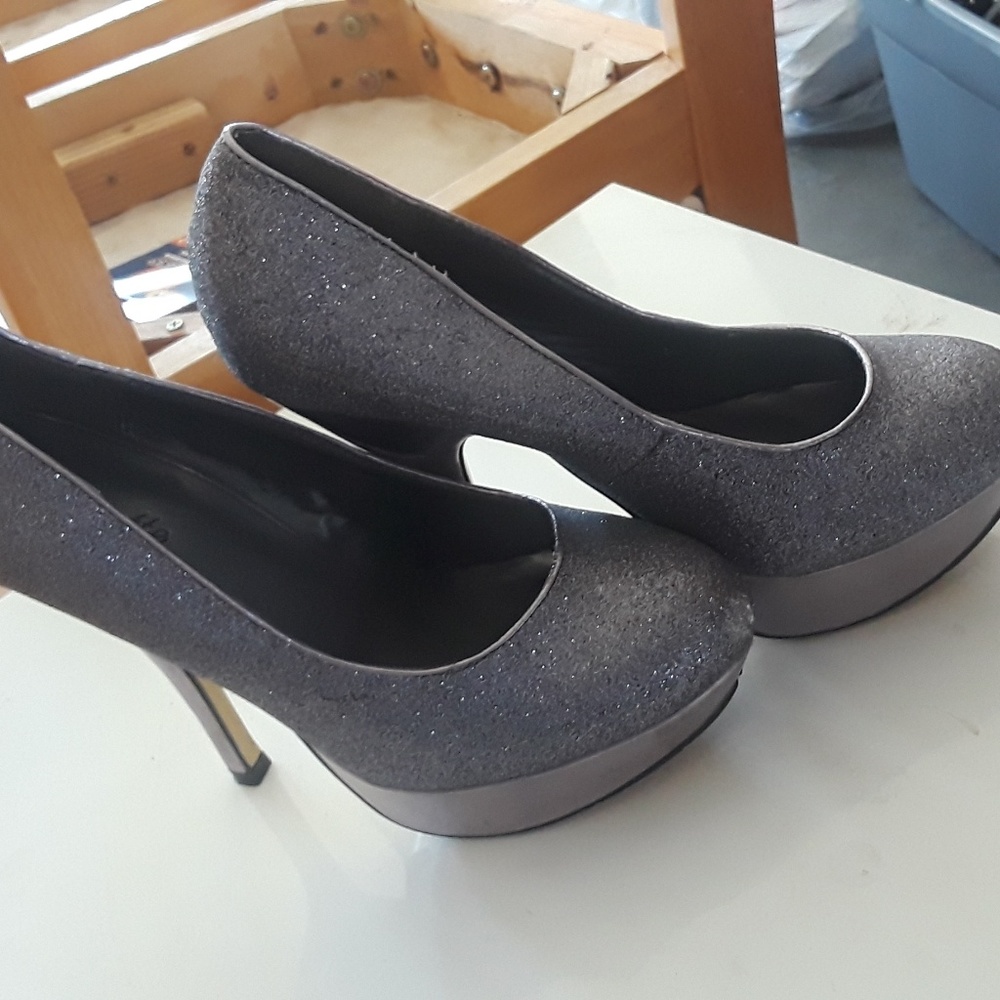 Glittery heels